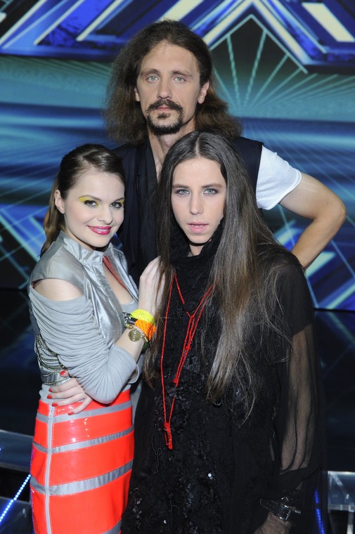 Finaliści pierwszej edycji "X Factor": Ada Szulc, Gienek Loska i Michał Szpak