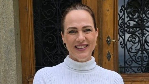 Exmoderátorka a podnikateľka Adriana Kneissl.