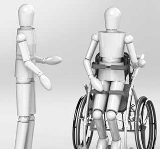 Wózek inwalidzki zaprojektowany przez studentów Politechniki Białostockiej