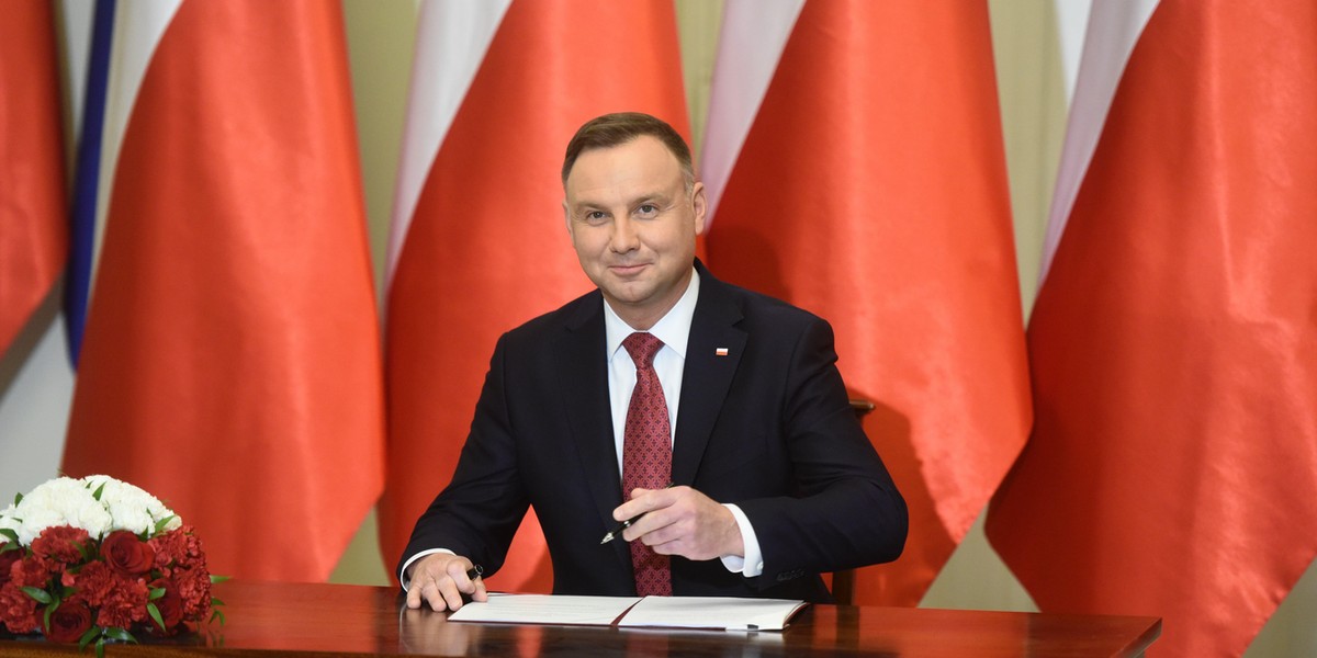 Prezydent Andrzej Duda