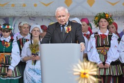 Jarosław Kaczyński w Paradyżu