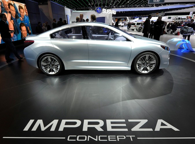 Subaru Impreza - jeszcze prototyp