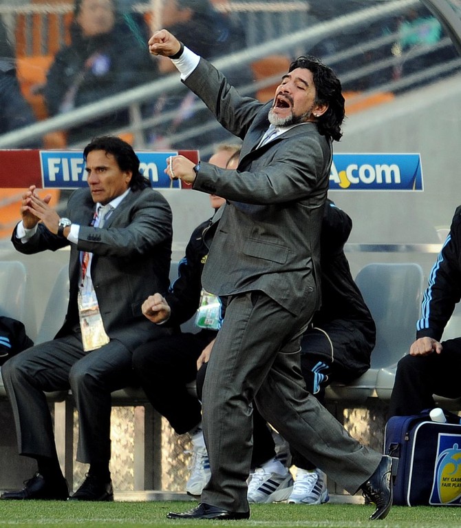 Dijego Maradona kao trener