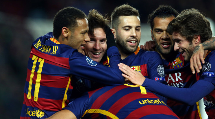 Neymar, Messi, Suárez és a többiek/Fotó: AFP