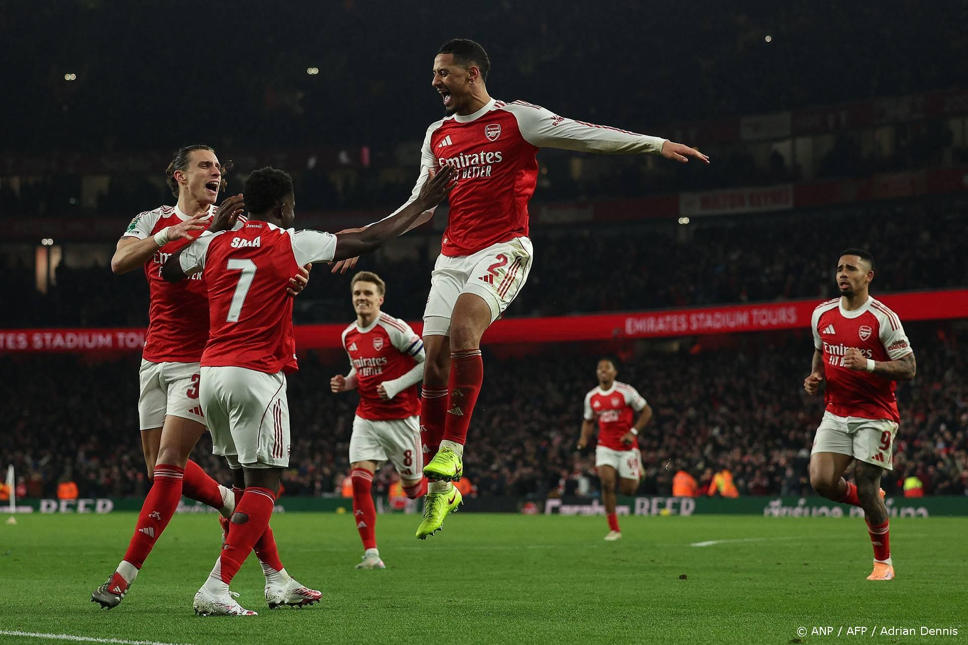 Arsenal naar de halve finale: Kepa stopt 16e penalty in zinderende serie