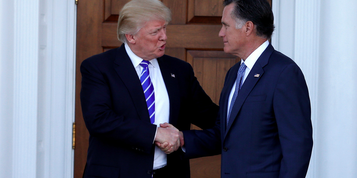Top Trump allies warn president-elect against selecting Romney for secretary of state