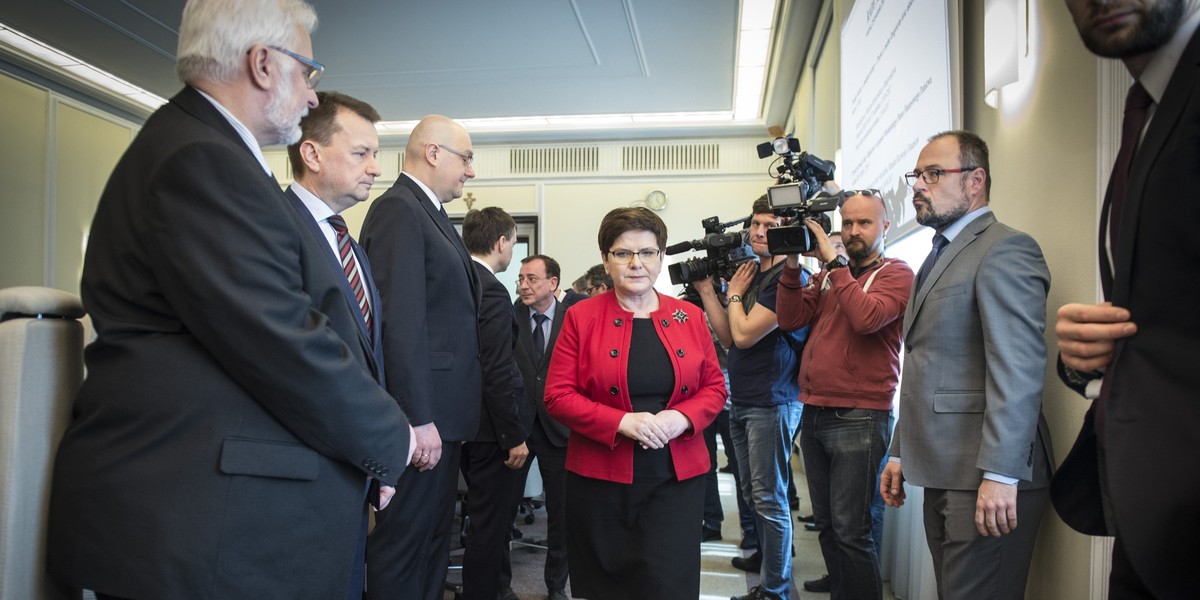 Premier Beata Szydło zapewnia, że Polska ma też alternatywny plan wobec Baltic Pipe