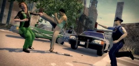 Screen z gry "Saints Row 2"