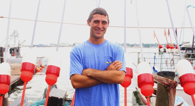 Jacob Knowles is a fifth-generation lobsterman who's turned his career into a thriving social media presence.Erin McDowell/Business Insider