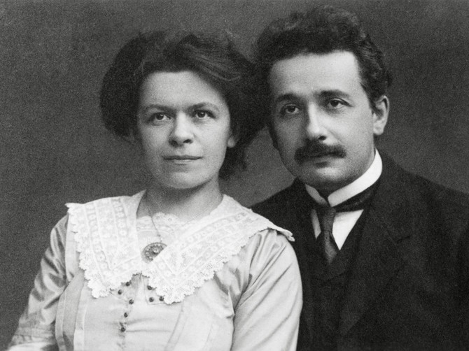 Mileva Marić Ajnštajn i Albert Ajnštajn