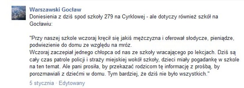 Rozbierał się przed dziećmi. Policjanci złapali zboczeńca?