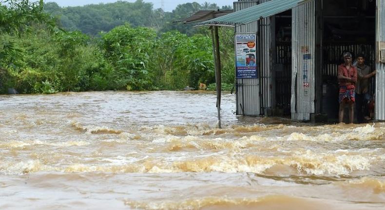 Sri Lanka is experiencing its worst flooding in 14 years after a monsoon dumped heavy rainfall in many parts of the island