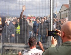 Romelu Lukaku blisko Romy. Piłkarz przyleciał do stolicy Włoch