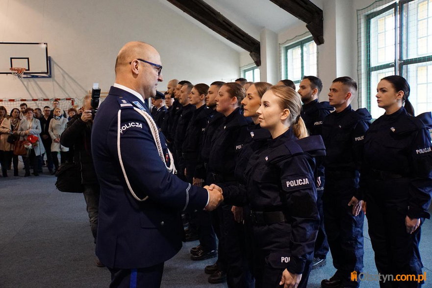 Uroczystości w olsztyńskiej policji