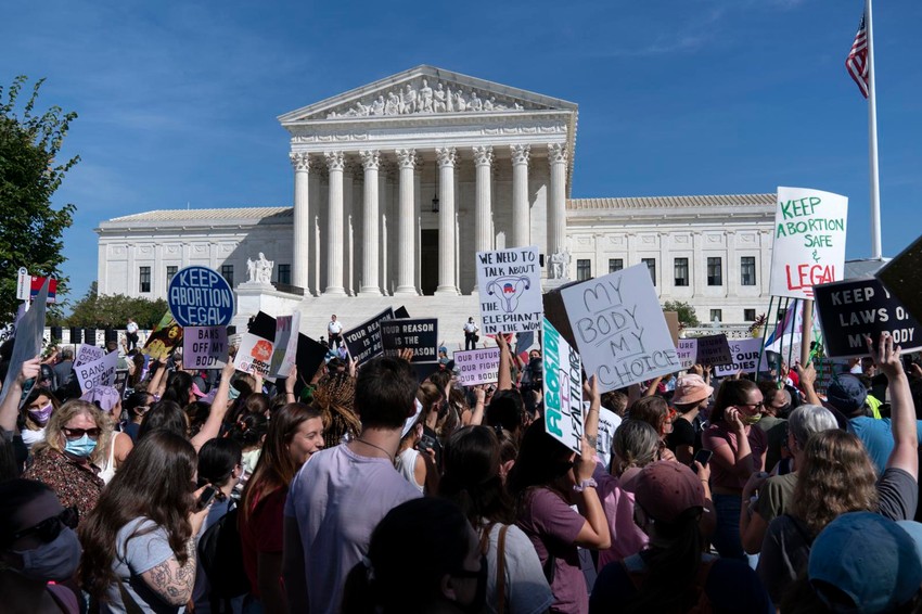 Ženski marš ispred Bele kuće