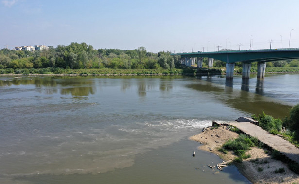 Fala ścieków na Wiśle dotarła do Płocka. "Nie ma zagrożenia dla mieszkańców"