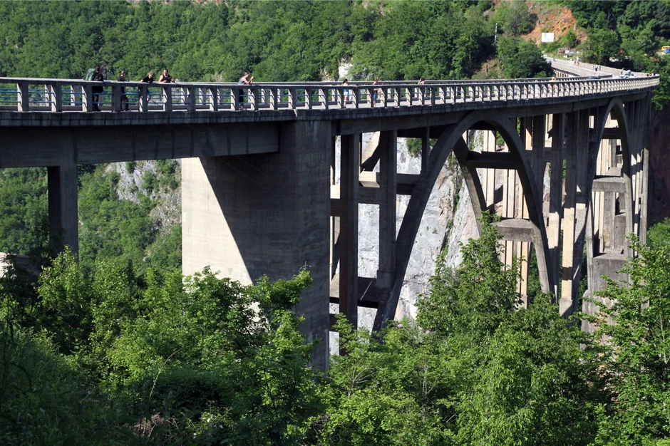 Dečak je sedeo na ogradi mosta na Tari, devojka ga je molila da siđe, ali on je skočio