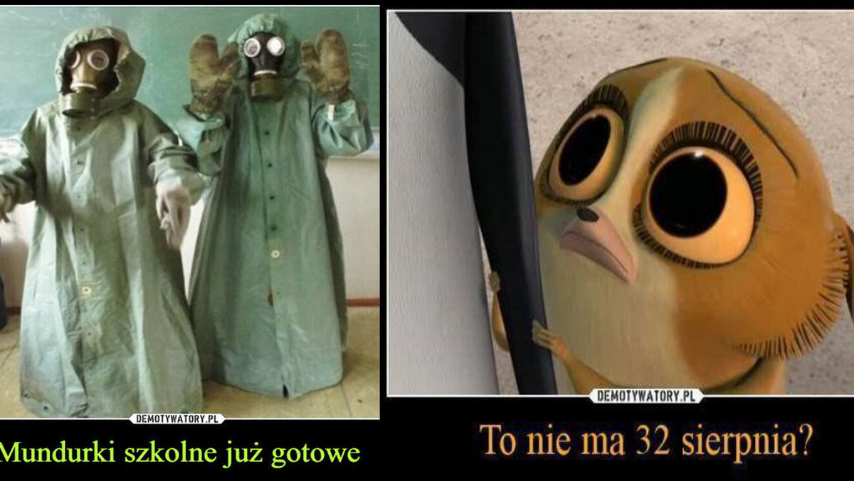 Rozpoczęcie roku szkolnego [MEMY]