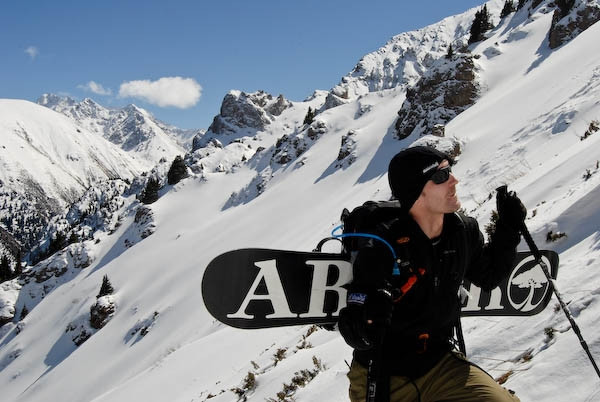 Freeride w górach Tien Szan