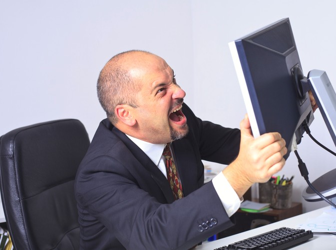 Wściekłość w pracy