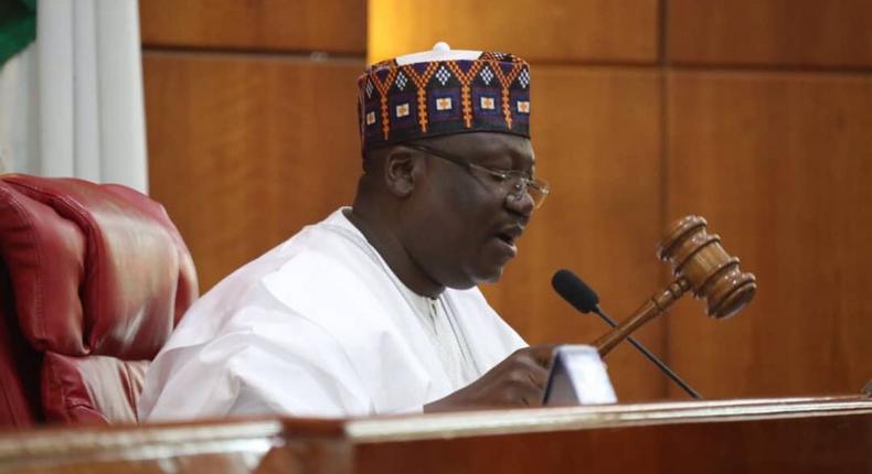 The President of the Senate, Dr Ahmad Lawan [Twitter/@SPNigeria]