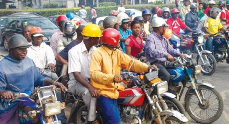 An Okada rider refused to let go of a passenger who reportedly stole his private part.