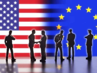 usa unia europejska ue flaga