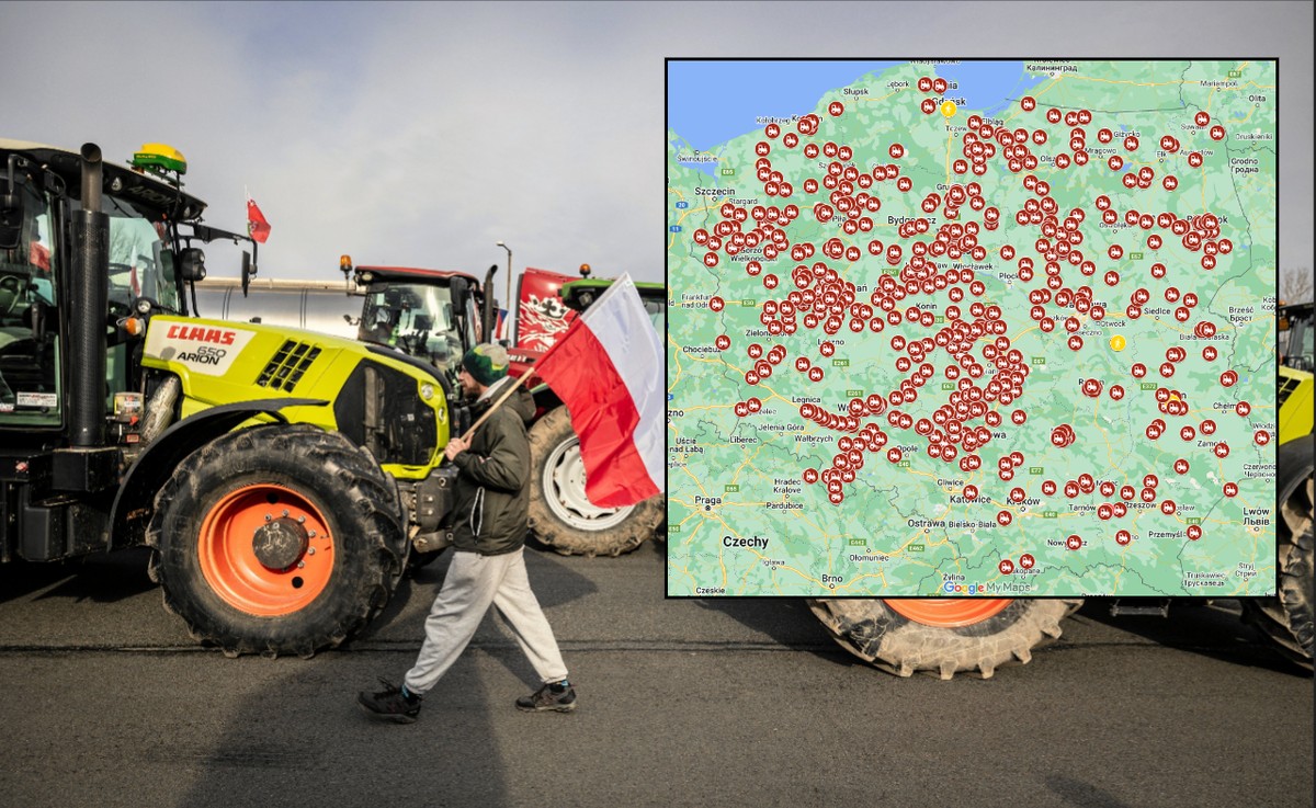 Protest rolników 20 grudnia 2024 roku