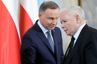 Jarosław Kaczyński i Andrzej Duda