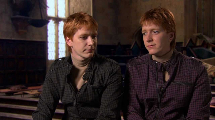 A Weasley-ikrek sorsa előre meg volt írva? / Fotó: YouTube