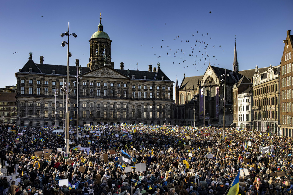 Świat protestuje przeciw inwazji. Holandia