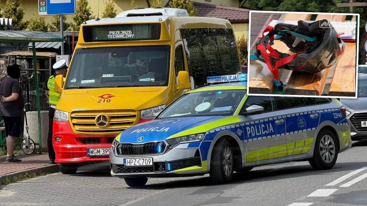 Sześciolatek wpadł pod autobus w Żabiej Woli. Na miejscu lądował helikopter LPR