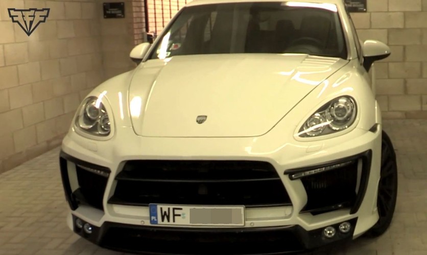 Porsche cayenne Wojciecha Szczęsnego