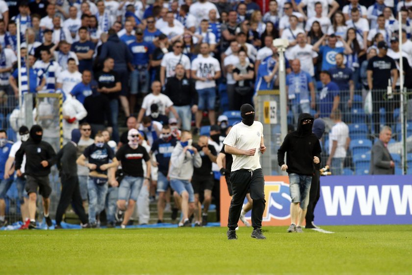 Kibole zatrzymani po meczu Lecha Poznań z Legią Warszawa