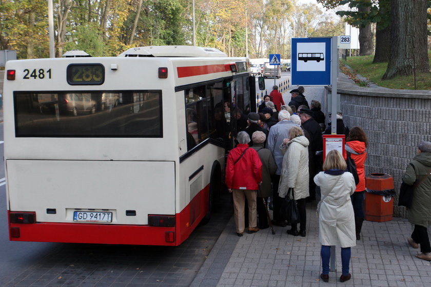 Przystanke autobusowy Gdańsk