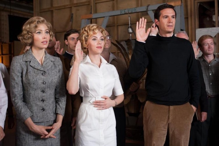 Jessica Biel, James D'Arcy i Scarlett Johansson