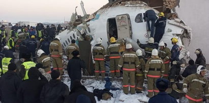 Katastrofa samolotu w Kazachstanie. Są ofiary śmiertelne