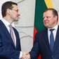 Mateusz Morawiecki, Saulius Skvernelis