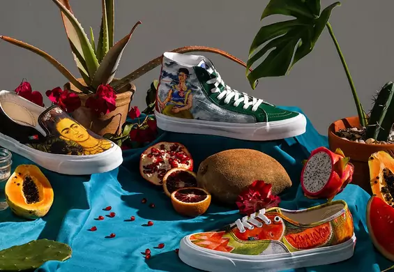 Vans zmalował kolekcję butów inspirowanych Fridą Kahlo