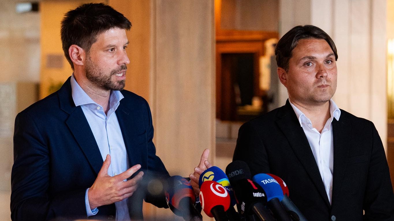 László Gubík a Michal Šimečka