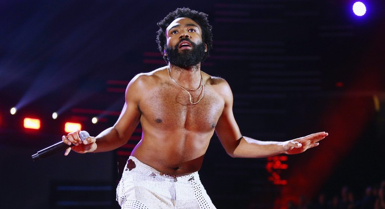 Donald Glover performs as Childish Gambino in 2018.Rich Fury/Getty Images