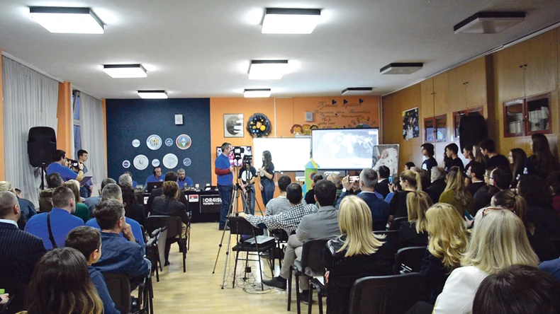 Program je na engleskom jeziku vodila Anđela Ilić, učenica osmog razreda