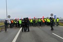 Protest na autostradzie A2