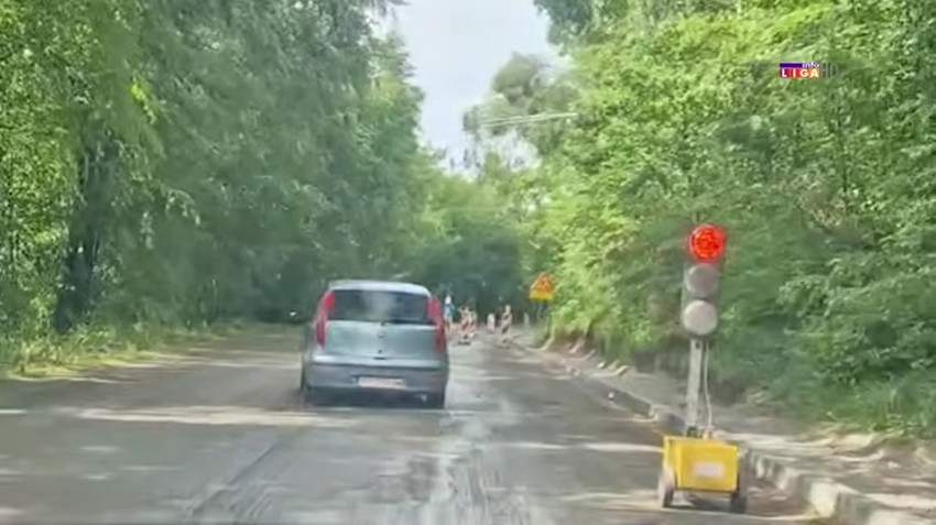 Na deonici u Kušićima gde se izvode radovi sve više vozača ne poštuje crveno svetlo