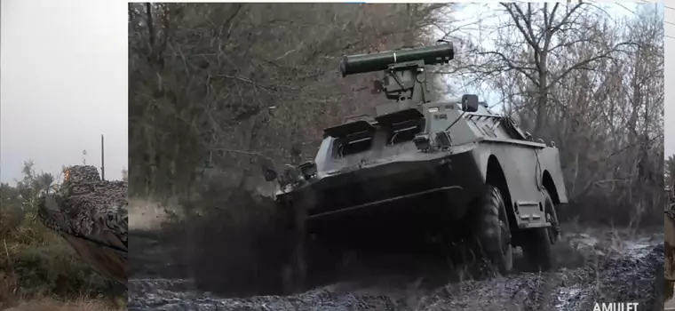 Ukraińskie BRDM 2 po modernizacji mają niszczyć rosyjskie czołgi
