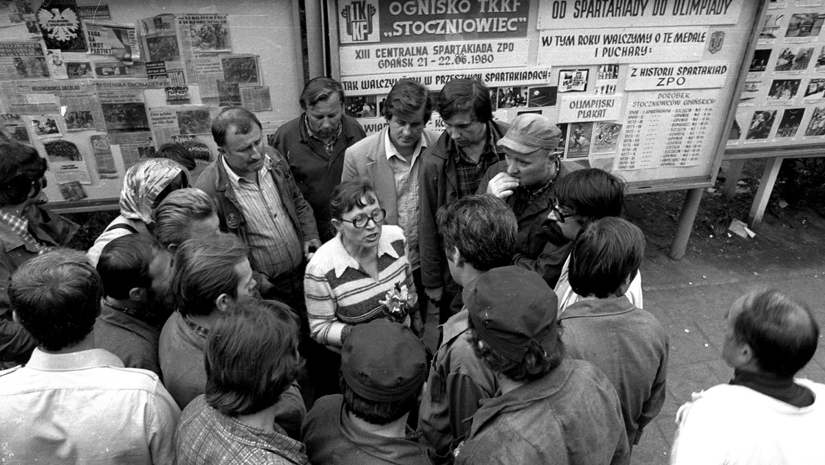 strajk w Stoczni Gdanskiej, sierpien 1980