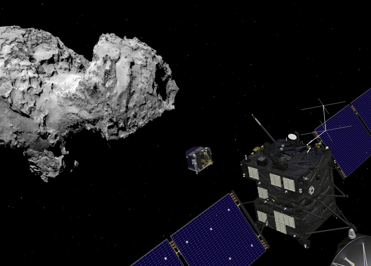 Sonda Rosetta (Fot. Europejska Agencja Kosmiczna)