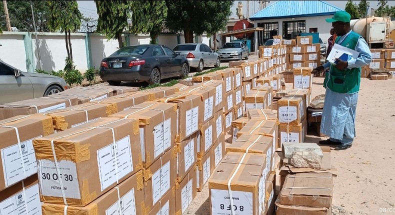 Guber polls: INEC begins distribution of election materials. [Punch]