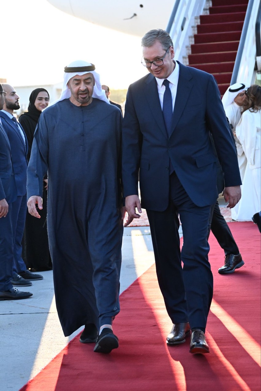 Muhamed Bin Zajed u poseti Beogradu
