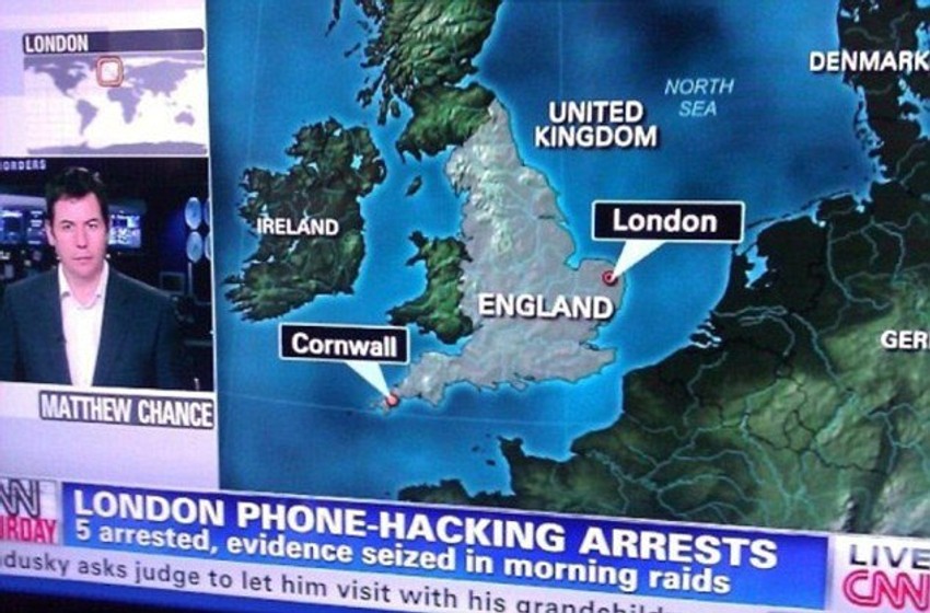 CNN omašio London, geografija im nije jača strana